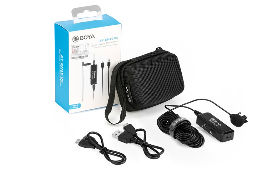 BOYA BY-DM10 UC - микрофон тип брошка