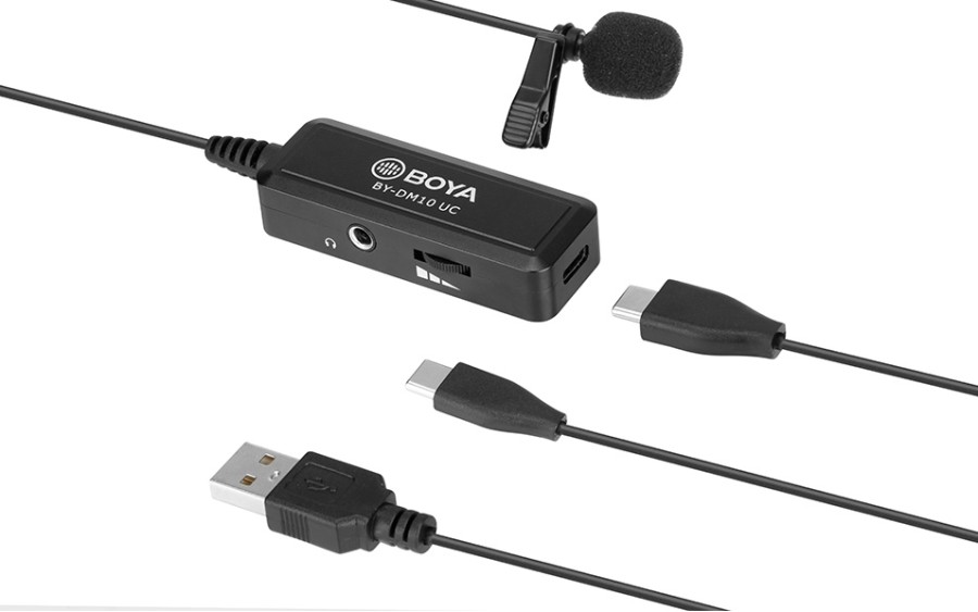 BOYA BY-DM10 UC - микрофон тип брошка