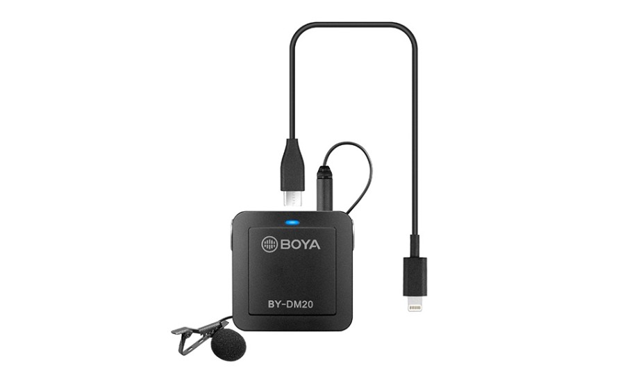 BOYA BY-DM20 - микрофон тип брошка