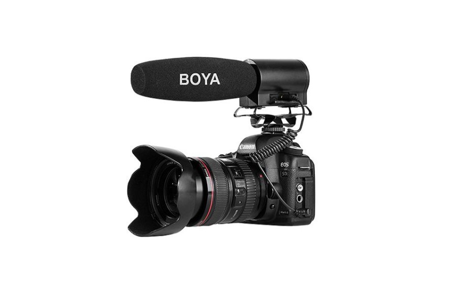BOYA BY-DMR7 - shotgun видео микрофон