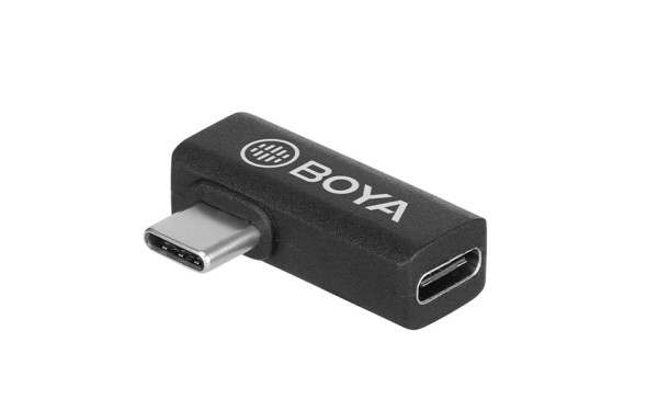 BOYA BY-K5 - адаптер от женски TYPE-C към мъжки TYPE-C (90°)