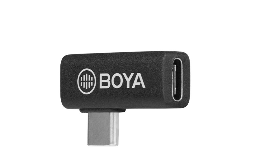 BOYA BY-K5 - адаптер от женски TYPE-C към мъжки TYPE-C (90°)