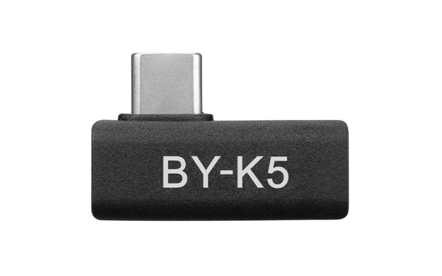 BOYA BY-K5 - адаптер от женски TYPE-C към мъжки TYPE-C (90°)