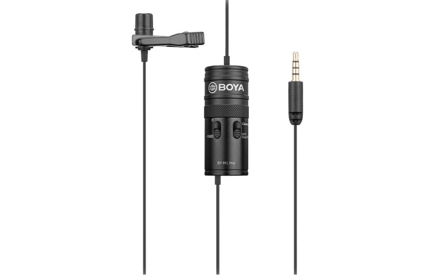 BOYA BY-M1 Pro - микрофон тип брошка