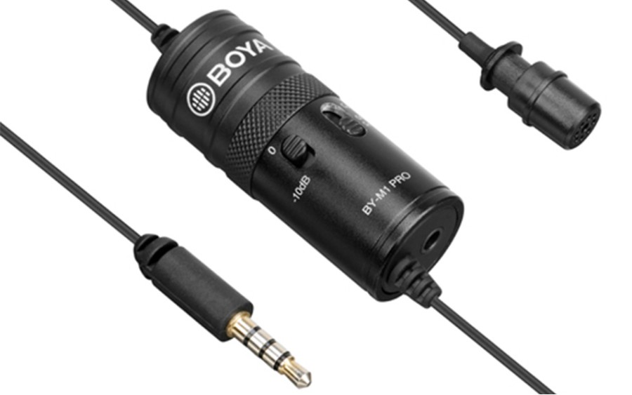 BOYA BY-M1 Pro - микрофон тип брошка