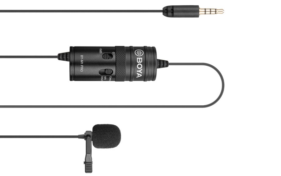 BOYA BY-M1 Pro - микрофон тип брошка
