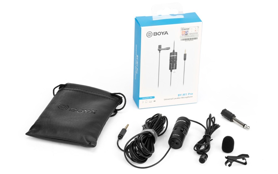 BOYA BY-M1 Pro - микрофон тип брошка