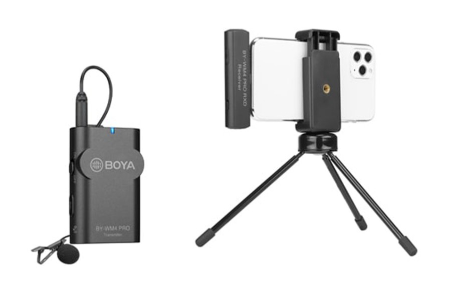 BOYA BY-WM4 Pro RXD - безжичен микрофон за мобилни устройства