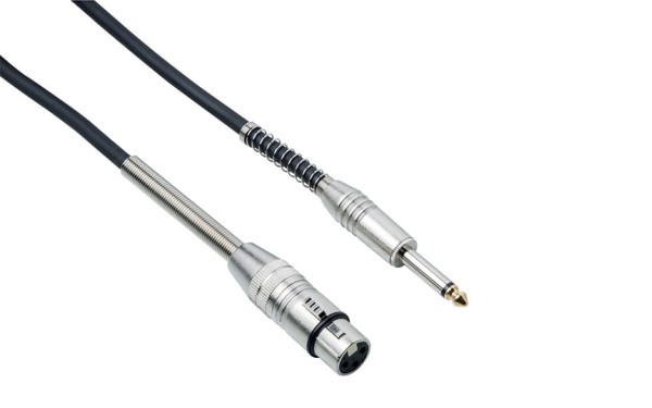 Кабел Bespeco IROMA600PBK, XLR/6.3mm, 6m