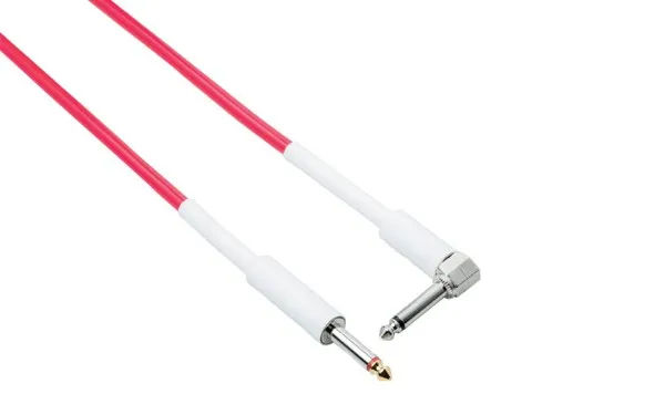 Кабел Bespeco DRAG1000PBK, 6.3mm/6.3mm, 10m, Г-образен