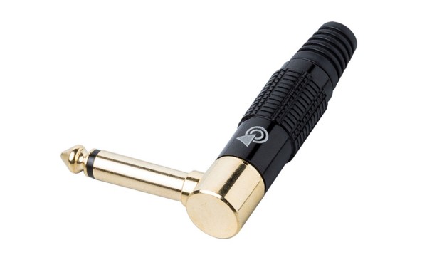Конектор Bespeco S60BKA, 6.3mm, Г-образен