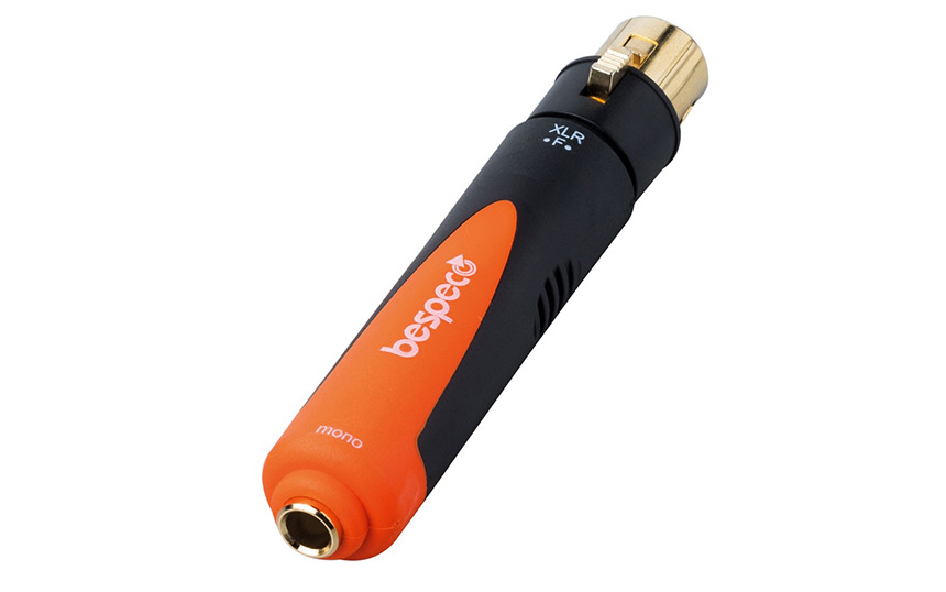 Адаптер Bespeco SLAD120, 6.3mm/XLR