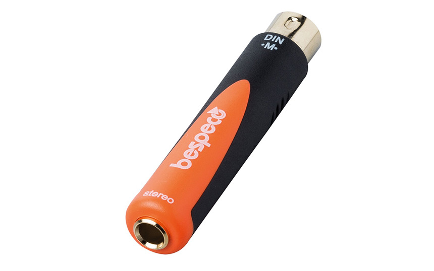 Адаптер Bespeco SLAD130, 6.3mm/MIDI