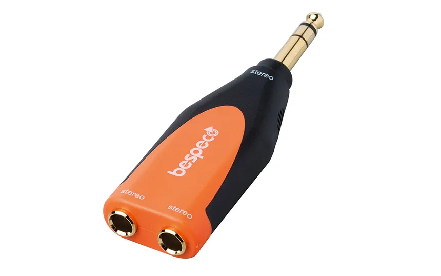 Адаптер Bespeco SLAD180, 2x6.3mm/6.3mm