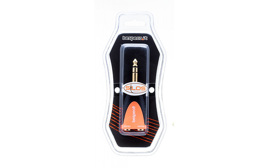 Адаптер Bespeco SLAD230, 2x3.5mm/6.3mm