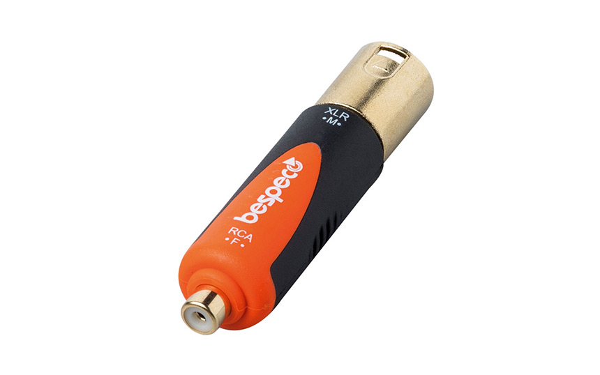 Адаптер Bespeco SLAD315, RCA/XLR