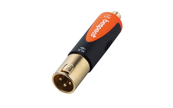 Адаптер Bespeco SLAD315, RCA/XLR