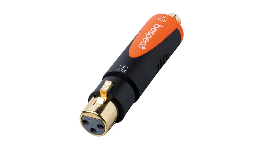 Адаптер Bespeco SLAD320, RCA/XLR