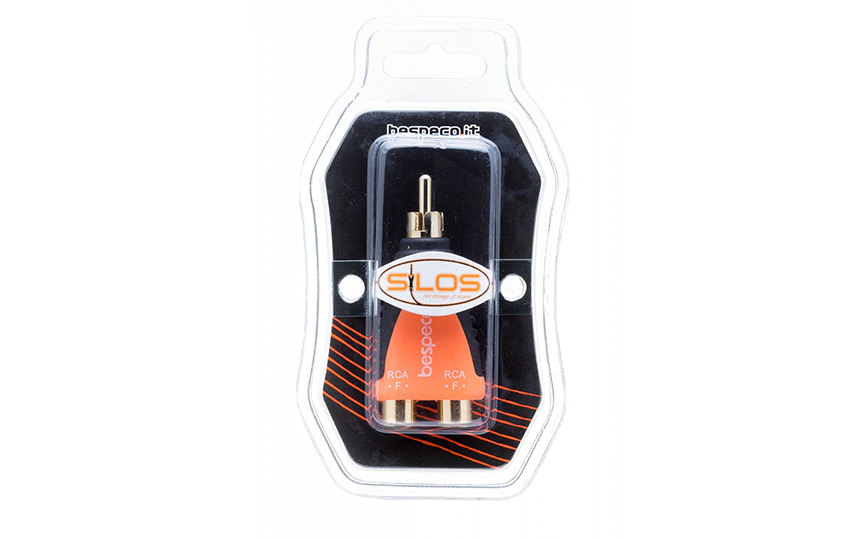 Адаптер Bespeco SLAD355, 2xRCA/RCA