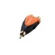 Адаптер Bespeco SLAD355, 2xRCA/RCA