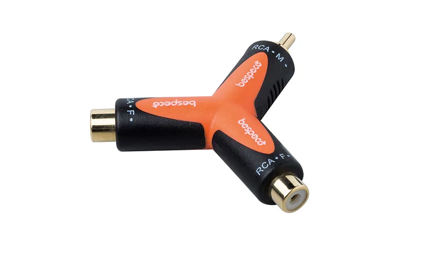 Адаптер Bespeco SLAD360, RCA/RCA