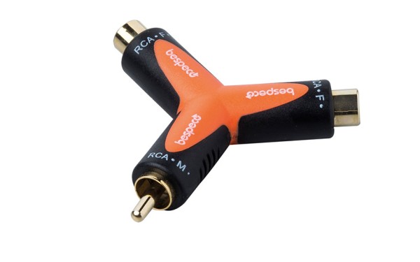 Адаптер Bespeco SLAD360, RCA/RCA