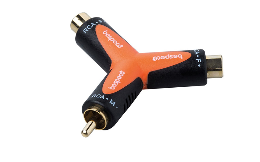 Адаптер Bespeco SLAD360, RCA/RCA