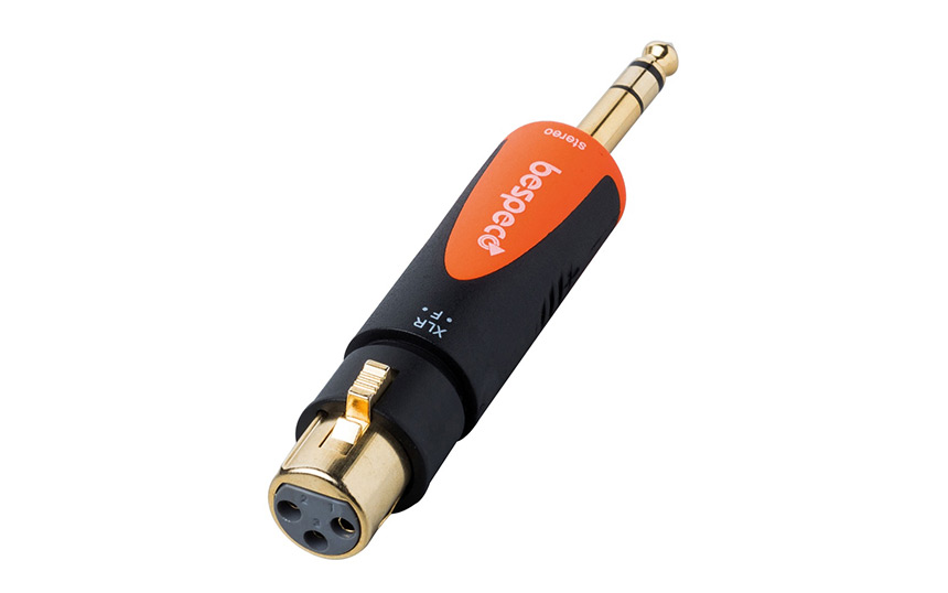 Адаптер Bespeco SLAD505, XLR/6.3mm