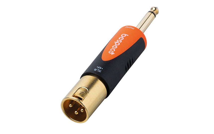 Адаптер Bespeco SLAD510, XLR/6.3mm