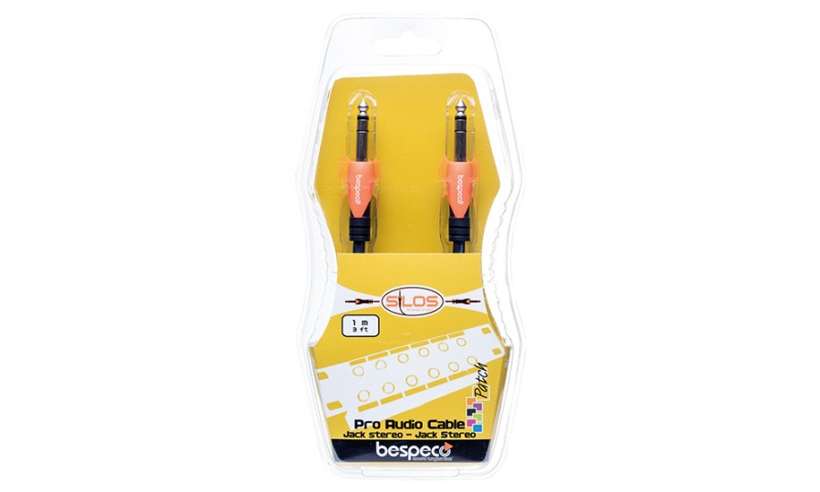 Кабел Bespeco SLSS300, 6.3mm/6.3mm, 3m
