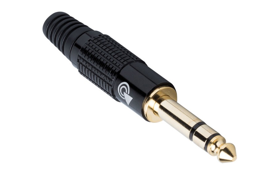 Конектор Bespeco SS60BK, 6.3mm, Стерео