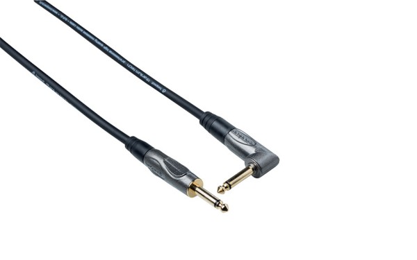 Кабел Bespeco TT600P, 6.3mm/6.3mm, 6m, Г-образен