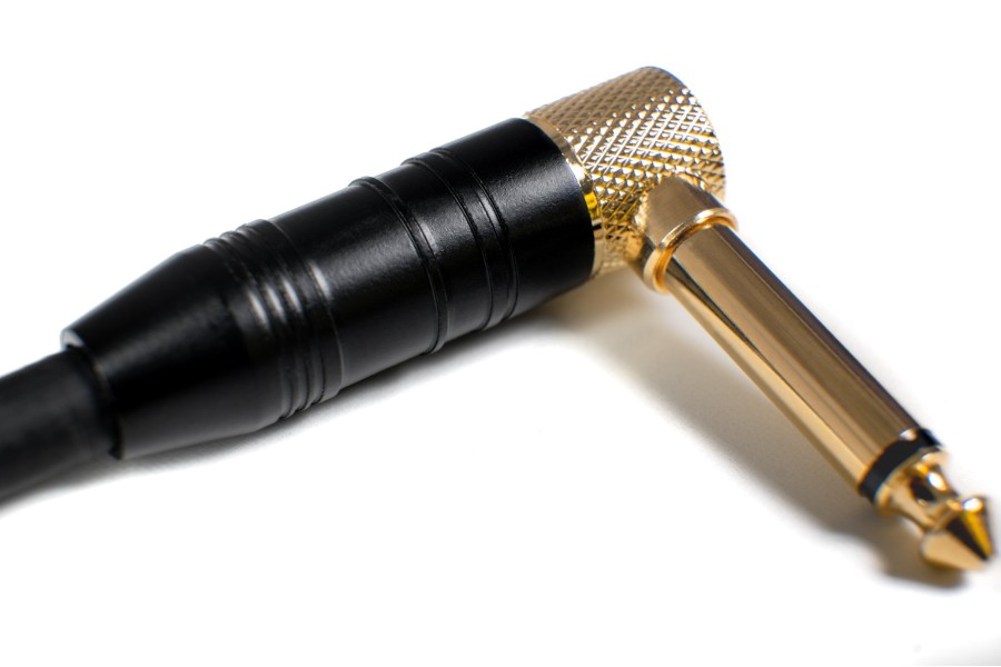 Кабел Cascha Advanced Line CCA-G2RD6, Спираловиден, Червен, 6m, 6.3mm/6.3mm