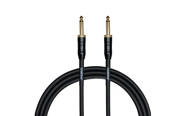 Кабел Cascha Professional Line CCP-G1SBK3, Черен, 6.3mm/6.3mm, 3m