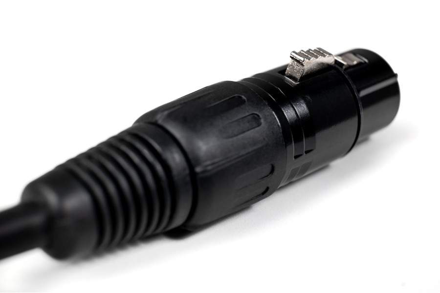 Кабел Cascha Standard Line CCS-M1BK2, Черен, XLR-F / XLR-M, 2m