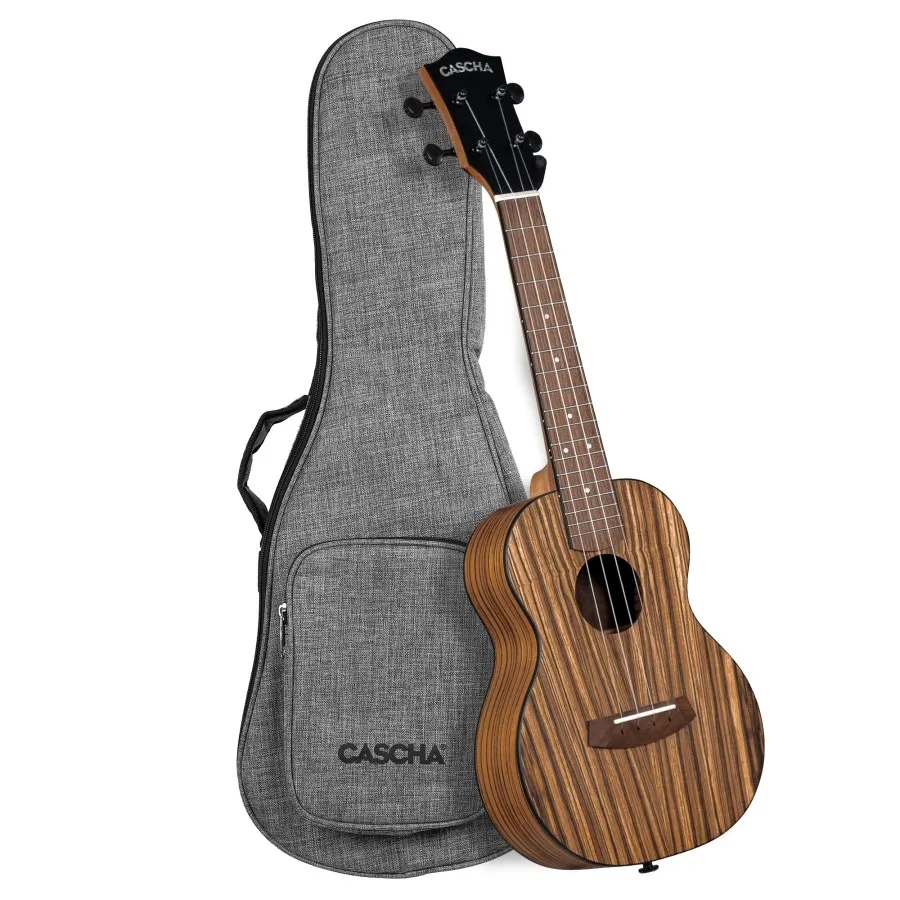 Концертно укулеле Cascha Zebra Wood CUCZW1