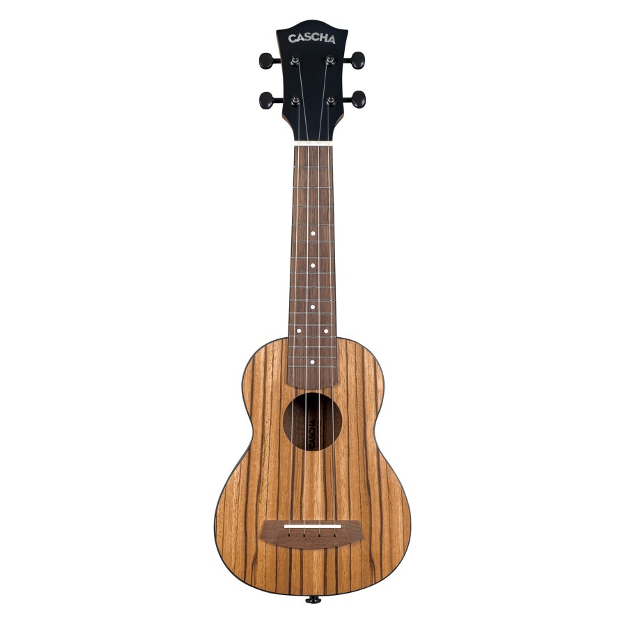 Сопрано укулеле Cascha CUSZW1 Zebra Wood