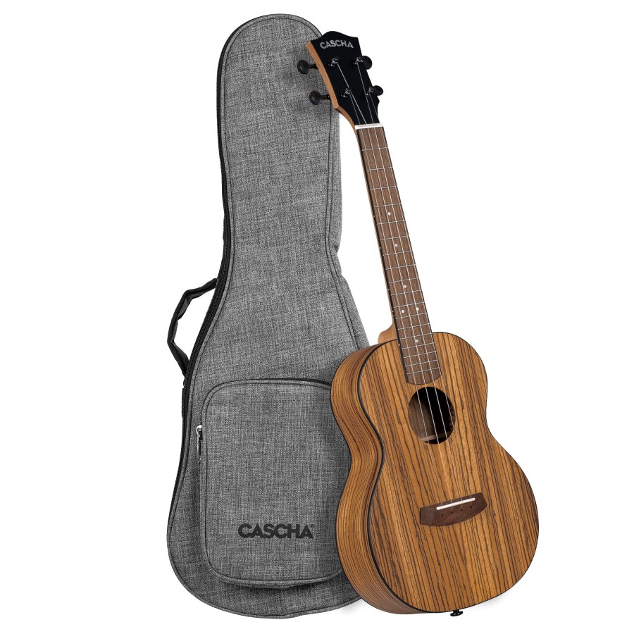 Тенор укулеле Cascha Zebra Wood CUTZW1