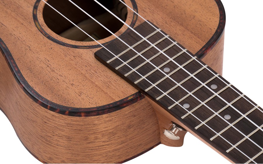 Концертно укулеле Cascha HH 2035L, Premium Mahogany, За лява ръка