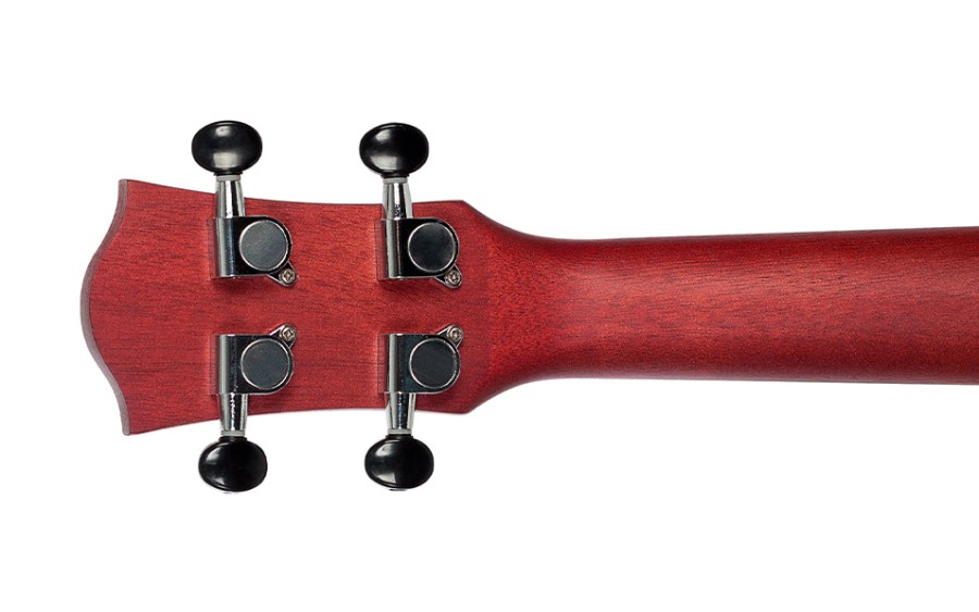 Сопрано укулеле Cascha HH 2263, Mahogany, Червено