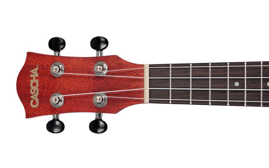 Сопрано укулеле Cascha HH 2263, Mahogany, Червено
