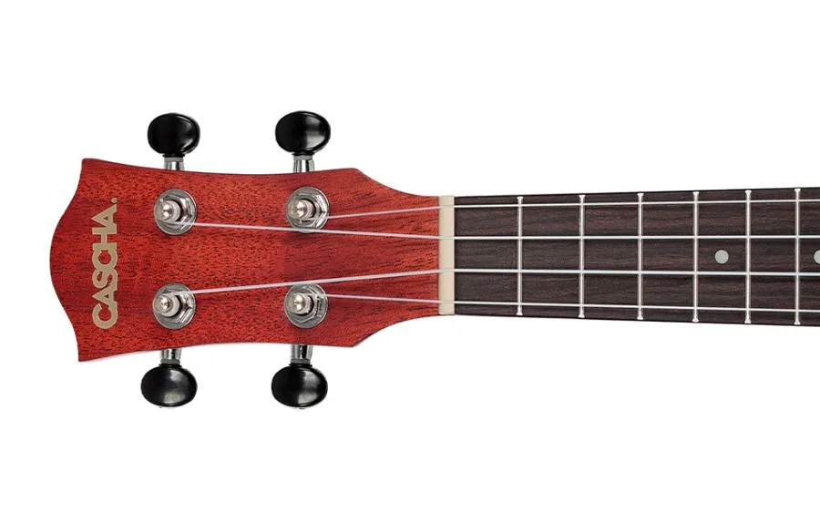 Сопрано укулеле Cascha HH 2263, Mahogany, Червено