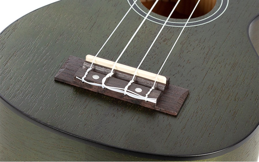 Сопрано укулеле Cascha HH 2265, Mahogany, Зелено