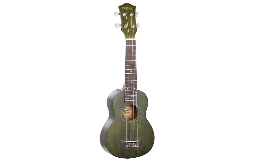 Сопрано укулеле Cascha HH 2265, Mahogany, Зелено