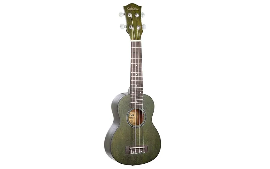 Сопрано укулеле Cascha HH 2265, Mahogany, Зелено