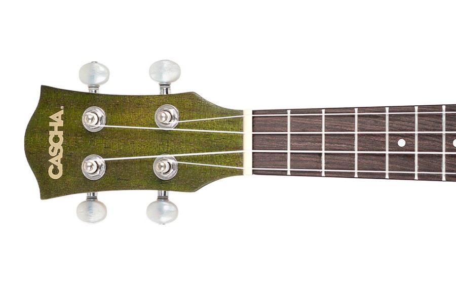 Сопрано укулеле Cascha HH 2265, Mahogany, Зелено