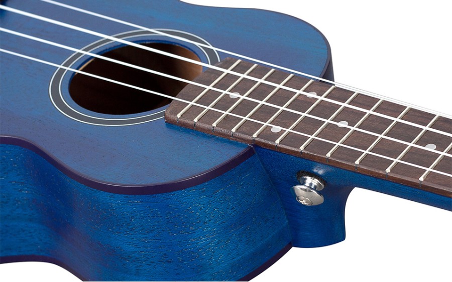 Сопрано укулеле Cascha HH 2266, Mahogany, Синьо