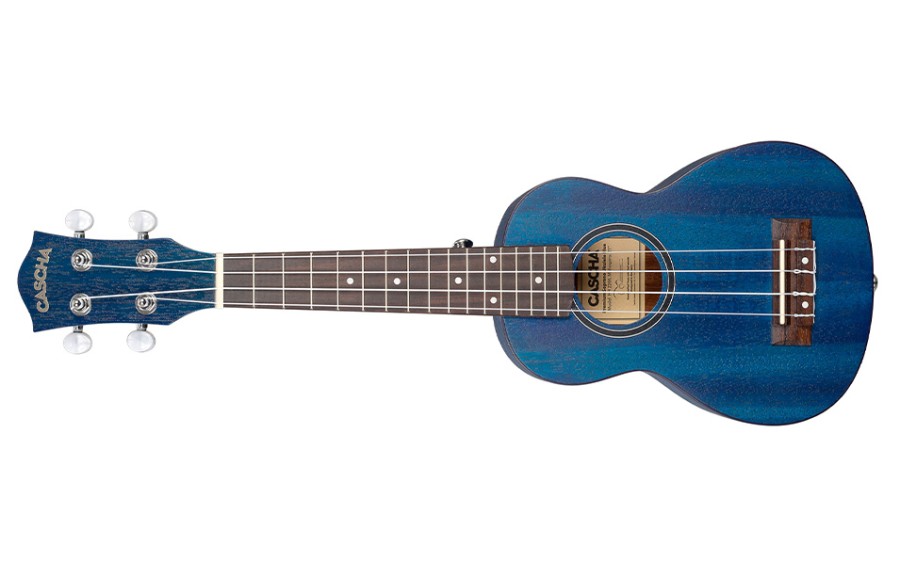 Сопрано укулеле Cascha HH 2266, Mahogany, Синьо