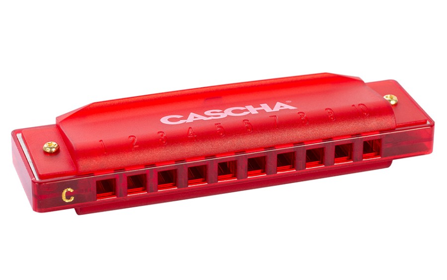 Блус хармоника Cascha HH 2273, Fun Blues, Червена