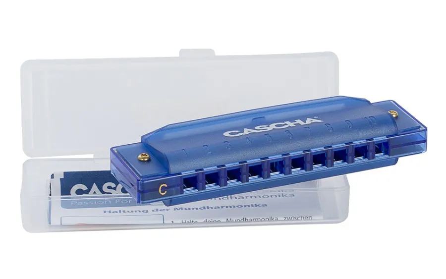 Блус хармоника Cascha HH 2275, Fun Blues, Синя